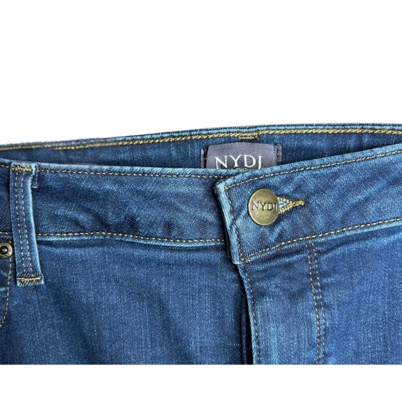 NYDJ Barbara Bootcut Jeans Quinn Blue Lift Tuck Size 16 - Picture 6 of 12